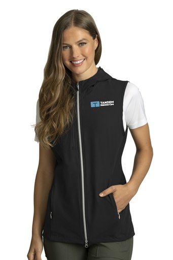 Women's Greg Norman Windbreaker Full-Zip Hooded Vest