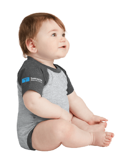 Rabbit Skins Infant Baseball Fine Jersey Bodysuit. RS4430